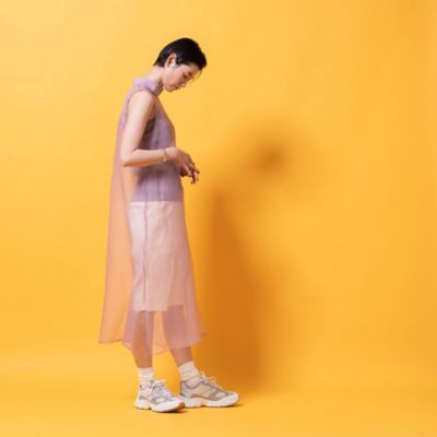 Lautreamont Bleublanc ロートレアモン ブルーブラン のシアーオーガンジーワンピース通販 Leeマルシェ