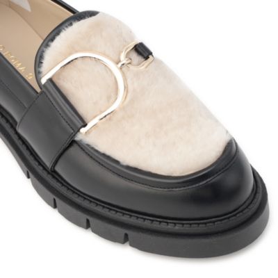 CORSO ROMA，9(コルソローマ ノーヴェ)のムートンローファー通販