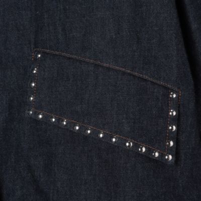 MACKINTOSH(マッキントッシュ)のハンビーデニムジャケットスタッズ