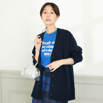 NOLLEY'S(ノーリーズ)の◇【WEB限定】カシミヤブレンド長めVネック