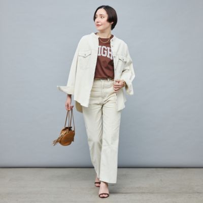 Rie Miller 【RM denim】センタープレスハイウエストデニム Rie Miller ジーンズ デニム デニムパンツ 「RM denim」センター