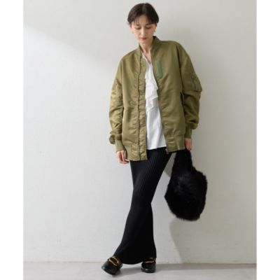 【タグ付き新品】ウィムガゼット　インフルエンサーコラボナイロンMA-1 Whim Gazette(ウィム ガゼット)の《追加準備中》【インフルエンサー