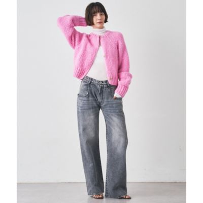 今季未使用　Whim Gazette（ウィムガゼット）　ハンドニットカーディガン Whim Gazette(ウィム ガゼット)のハンドニットカーディガン通販