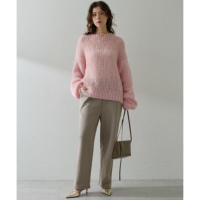 Whim Gazette(ウィム ガゼット)のハンドクルーニットプルオーバー通販