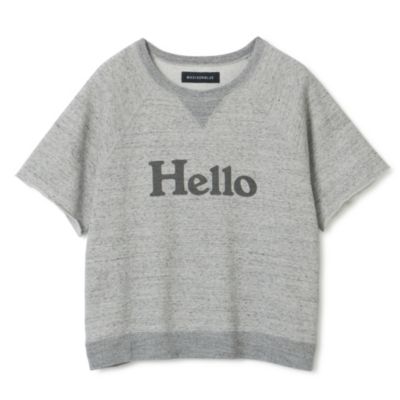 MADISONBLUE HELLO SWEAT S／S URAKE