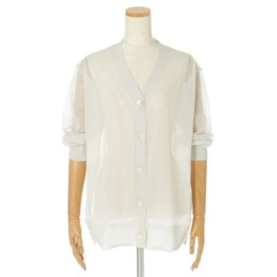 新品未使用❣️23SS❣️定価19800円 ADAWAS シアーカーディガン ADAWAS(アダワス)のシアーカーディガン通販 | LEEマルシェ