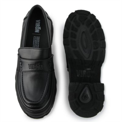 VIRON Black Apple Loafer