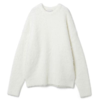 （セール）開催中 人気ブランドも続々プライス MADISONBLUE(マディソンブルー)のCREW NECK SHAGGY通販 PO トップス