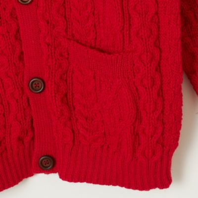 OLDDERBY KNITWEAR ケーブル編み カーディガン 黒 L - メルカリ