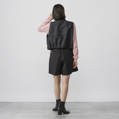 SACRA(サクラ）ボアショート丈ベスト SACRA(サクラ)のショート丈ベスト通販 | 集英社HAPPY PLUS STORE