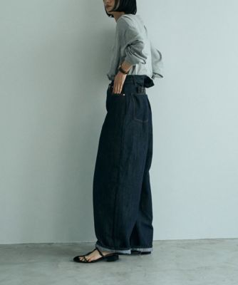マージュール　TUCK DENIM marjour(マージュール)のSUPER WIDE TUCK DENIM通販 | 集英社
