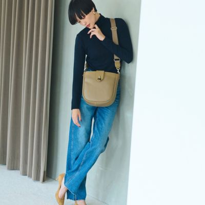 トプカピ　ショルダーバッグ 「Breath TOPKAPI」リプルロック TOPKAPI(トプカピ)の【Breath TOPKAPI】RIPPLE LOCK リプル