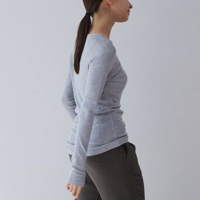 DRESS HERSELF(ドレスハーセルフ)のカットソー／シルクリブ クルー