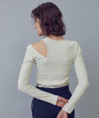 ジュリエ　リブロングスリーブプルオーバー Julier(ジュリエ)の【定番】リブロングスリーブプルオーバー通販