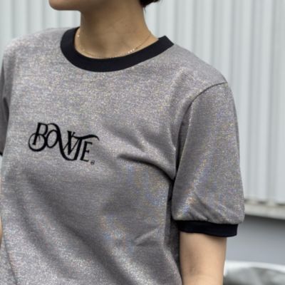 BOWTE/バウト　オーガニックコットングリッターリンガーティー新品未使用 BOWTE(バウト)のORGANIC COTTON GLITTER RINGER TEE通販