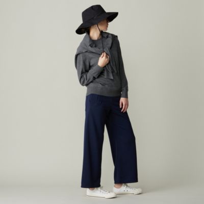 ゆき　セオリー♡ジャケット　パンツ　TRACE WIDE PIN 2tuck Regular Model 【BCMG23-80】 M-GRAY W29P68PU3
