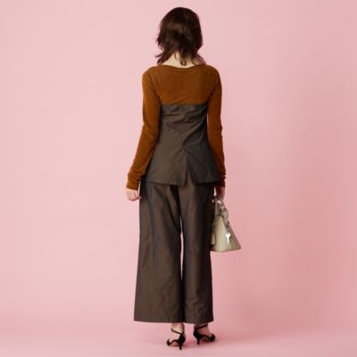 【uhr/ウーア  バックオープンオールインワン Uhr｜ウーアの通販｜ELLE SHOP (エル・ショップ)