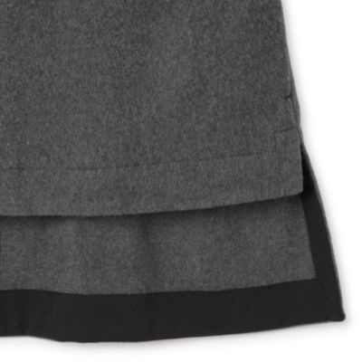 Pale Jute Basic skirt black