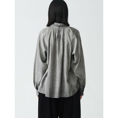 mizuiro ind(ミズイロインド)のピグメントダイギャザーネック
