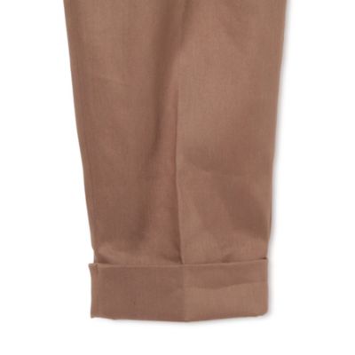 【美品】マルティニーク　洗える！リネンドロストパンツ　麻混　ストレッチ　サイズ3 martinique(マルティニーク)の《定番》リネンドロストパンツ通販