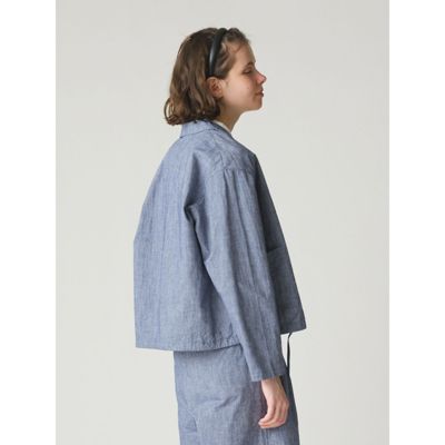 MidiUmi ミディウミ　シャツジャケット　シャンブレー　コットン　ショート丈 v_435231_92.jpg?$500$