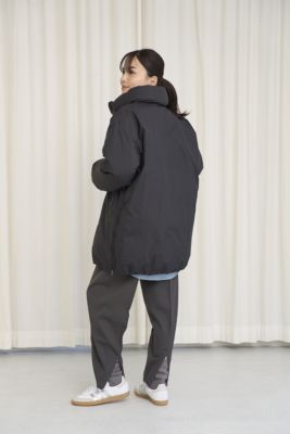 padakka 　NANGA ミドル丈スッキリダウンコート NANGA(ナンガ)の【福田麻琴さんコラボ】【LEE別注】【洗える】ミドル丈