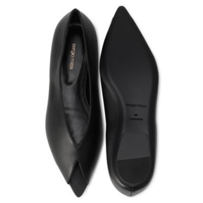 Sergio Rossi(セルジオ ロッシ)の「BEAK」 フラットシューズ通販