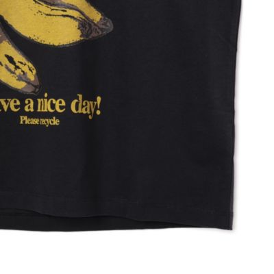 GANNI(ガニー)のBasic Cotton Jersey Banana Relaxed T－shirt