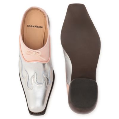 CHIKA KISADA(チカ キサダ)のウエスタンアンクルサボ通販