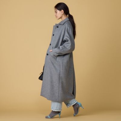 ☆美品☆【CINOH/チノ】ピーコート　ネイビー　変形コート　Sサイズ ☆美品☆【CINOH/チノ】ピーコート ネイビー 変形コート Sサイズ