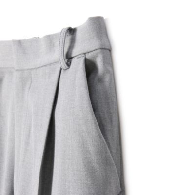 FLORENT(フローレント)のCENTER PRESS WIDEーLEG PANTS通販