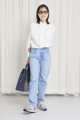 モデル身長:164cm/オフホワイト/着用サイズ:FREE