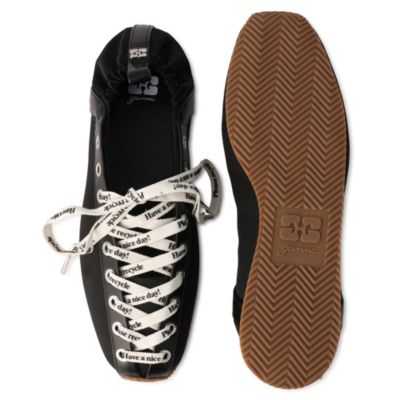 GANNI(ガニー)のLace Up Sporty Ballerina Nylon通販 | mirabella