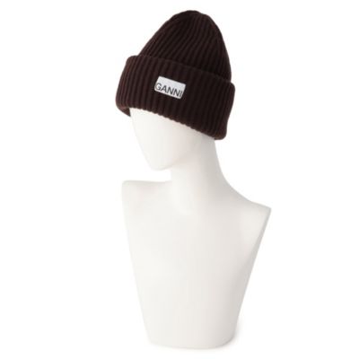 GANNI(ガニー)のStructured Rib Beanie通販 | 集英社HAPPY PLUS STORE