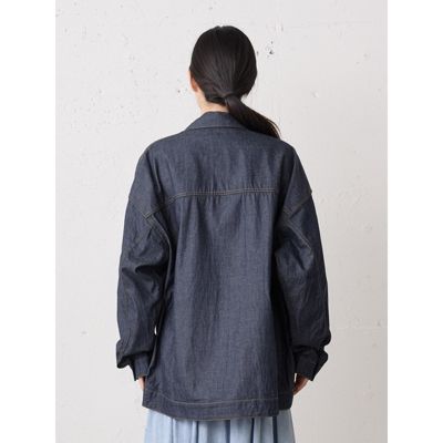 MidiUmi(ミディウミ)のワイドデニムジャケット通販 | 集英社HAPPY PLUS
