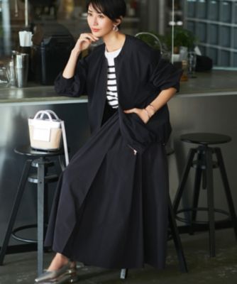 23区 S(ニジュウサンク エス)のナイロン2WAYストレッチ ノーカラー