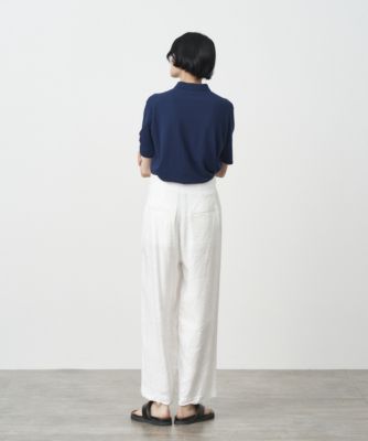 ATON LINEN VISCOSE | ワイドパンツ