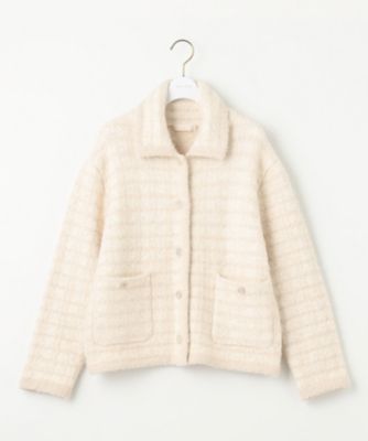 any SiS(エニィスィス)の【洗える】襟付ツイード ジャケット通販