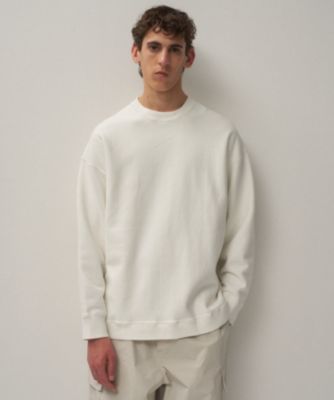 ATON(エイトン)のGARMENT DYED URAKE | オーバーサイズスウェット
