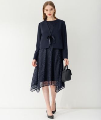 ✨46サイズ✨23区 APPLAUDIR 総レース タックディテール ドレス 楽天市場】【APPLAUDIR】総レース タックディテール ドレス／23