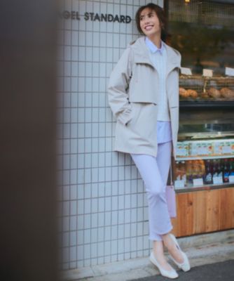 23区L ナイロン2WAYストレッチ フーデットアウター 46 23区 L(ニジュウサンク エル)の【洗える/撥水加工】ナイロン2WAY