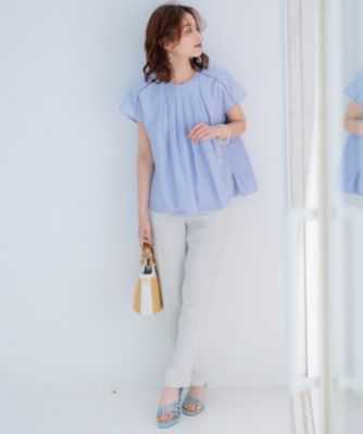 23区 L(ニジュウサンク エル)の【洗える】シャルマンエンブロイダリー