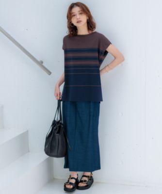 23区 L(ニジュウサンク エル)の【洗える】ランダムボーダー