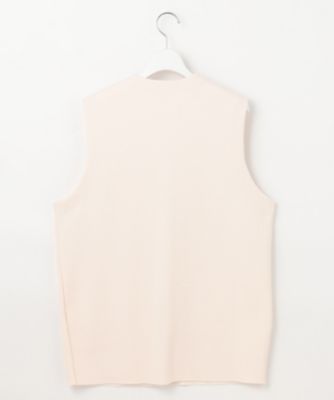 自由区 L(ジユウク エル)の【洗える】ループボンディングニット ジレ