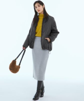 ２３区 ニットスカート ☆タグ付き・新品☆ 23区(ニジュウサンク)の【洗える】カシミヤブレンド Iライン ニット