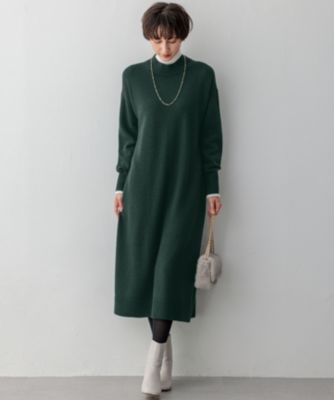 専用ebure カシミヤニットワンピース 38 未使用 洗える】カシミヤブレンド ニットワンピース / 23区 | ファッション