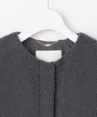 自由区　洗えるボアコンビアウター 自由区(ジユウク)の【洗える】ボアコンビ アウター通販 | 集英社HAPPY