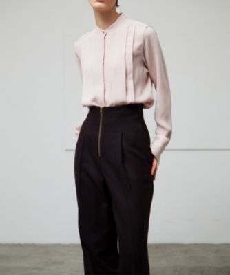 BEIGE，(ベイジ)の【洗える】STOW / フロントタックブラウス通販