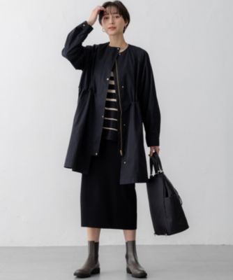 23区 L(ニジュウサンク エル)の【撥水加工】ライトツイル ノーカラー