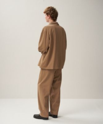 04 / ATON COTTON VOILE SATIN ジップアップジャケット ATON(エイトン)のCOTTON VOILE SATIN | ジップアップジャケット